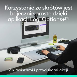Klawiatura + mysz Logitech POP Icon Combo (920-013142) 5
