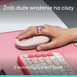 Mysz Logitech POP różowa (910-007413) 6