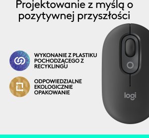 Mysz Logitech POP grafitowa (910-007412) 12