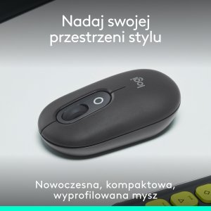 Mysz Logitech POP grafitowa (910-007412) 3