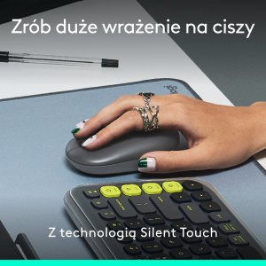 Mysz Logitech POP grafitowa (910-007412) 6