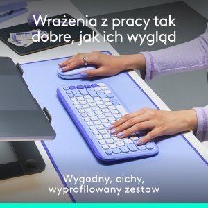 Klawiatura + mysz Logitech POP Icon Combo (920-013078) 4