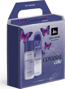 DRAMERS JEAN MARC Covanni Cote Zestaw prezentowy damski - woda toaletowa 50 ml + dezodorant 75 ml 1