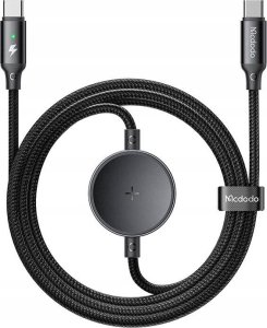 Kabel USB Mcdodo Kabel 2w1 Mcdodo CA-4170 USB-C + bezprzewodowa ładowarka Samsung Watch, 60W, 1.5m 1