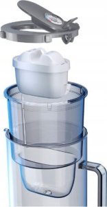 Dzbanek filtrujący Aquaphor Glass 2,5l Szary + 1 wkład Maxfor Plus Mg 4