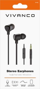 Słuchawki Vivanco Vivanco headset Stereo Earphones, black (61738) 2
