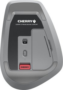 Mysz Cherry CHERRY Mouse STREAM COMFORT Wireless white Ergonomisch (Rechtshänder), 4000 dpi 2