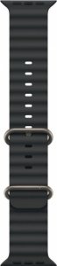 Apple 49mm Black Ocean Band - Natural Titanium Finish 1