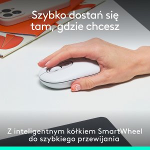 Mysz Logitech POP biała (910-007411) 3