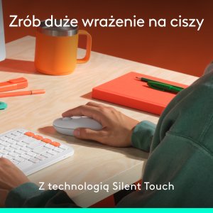 Mysz Logitech POP biała (910-007411) 5