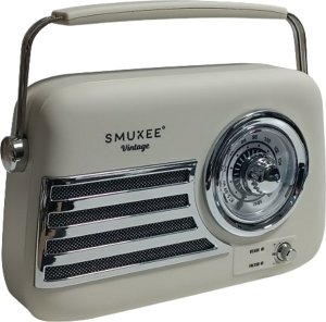 Głośnik Smukee Radio kuchenne RETRO z Bluetooth - Kremowe 3