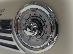 Głośnik Smukee Radio kuchenne RETRO z Bluetooth - Kremowe 7