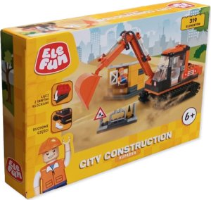 Elefun Klocki Elefun - City Construcion - Koparka 8824 1