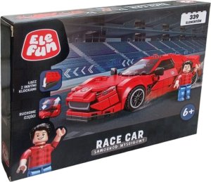 Elefun Klocki Elefun - Race Car - Samochód wyścigowy 8819 1