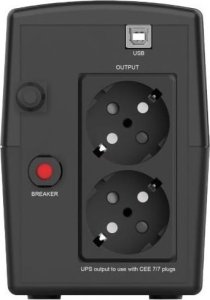UPS Infosec Zasilacz awaryjny UPS 1000VA 500W 9Ah 2x FR/Schuko 3