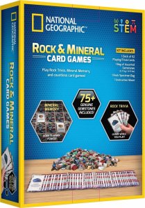 National Geographic NATIONAL GEOGRAPHIC Zestaw Kart do Gry Skały i Minerały, zabawka kreatywna 2