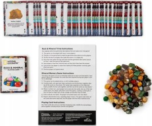 National Geographic NATIONAL GEOGRAPHIC Zestaw Kart do Gry Skały i Minerały, zabawka kreatywna 5