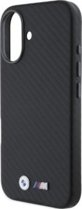 BMW BMW BMHCP16S23PUFWC iPhone 16 6.1"        czarny/black hardcase Carbon Wrapped Metal 6