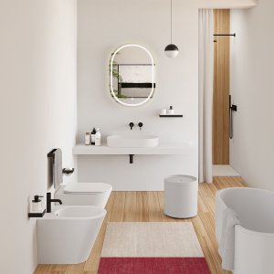 Umywalka Rea Umywalka konglomeratowa IRIS 71 CM biały 7