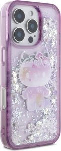 Hello Kitty Hello Kitty HKHCP16XL50PPU iPhone 16 Pro  Max 6.9" fioletowy/purple hardcase Liquid Glitter 50TH Anniversary Party 4