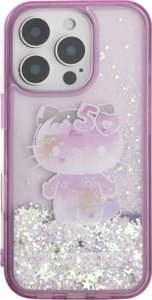 Hello Kitty Hello Kitty HKHCP16SL50PPU iPhone 16      6.1" fioletowy/purple hardcase Liquid Glitter 50TH Anniversary Party 3