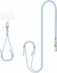 Spigen SPIGEN UNIVERSAL STRAP SET CROSSBODY & WRIST MUTE BLUE 2