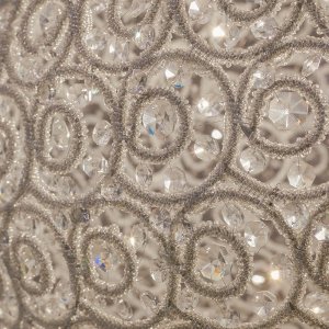 Lampa wisząca Aluro Lampa kula SAILOR metal/szkło/kryształ_ALURO 4