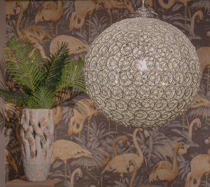 Lampa wisząca Aluro Lampa kula SAILOR metal/szkło/kryształ_ALURO 6