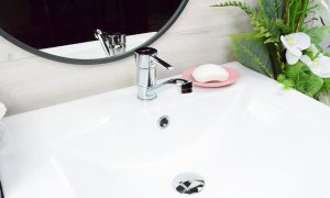 Bateria umywalkowa Sotbe Unicorn stojąca chrom (UNI-SSRBK-14259211) 7