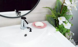 Bateria umywalkowa Sotbe Unicorn stojąca chrom (UNI-SSRBK-14259211) 8