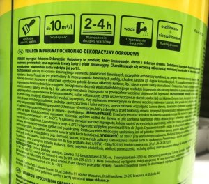 VIDARON Vidaron impregnat ogrodowy 5L antracytowy szary ochronno-dekoracyjny 2
