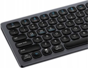 Klawiatura Pan i Pani Gadżet Aluminiowa Pełnowymiarowa Bezprzewodowa Klawiatura Bluetooth Membranowa 1