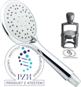 Słuchawka prysznicowa Sotbe SOTBE LARK BAVE Słuchawka prysznicowa 3 zakresowa 11