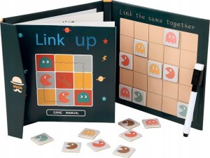 Pan i Pani Gadżet Puzzle Magnetyczne Edukacyjne Geometria Logiczna Montessori Prezent 1