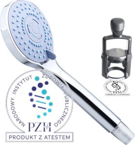 Zestaw prysznicowy Sotbe SOTBE ZESTAW Słuchawka prysznicowa 5 zakresowa z wężem 11