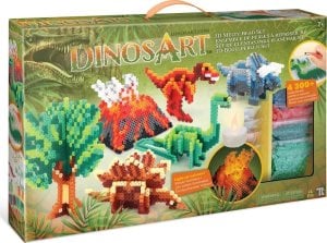 DINOSART DINOSART 3D creative set Melty Bead, 15153 1