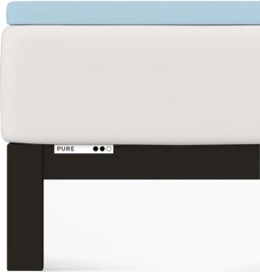 Schlaf-Gut Prześcieradło Schlafgut Pure Topper 90x190-100x22 Blue Light 536 - S 1