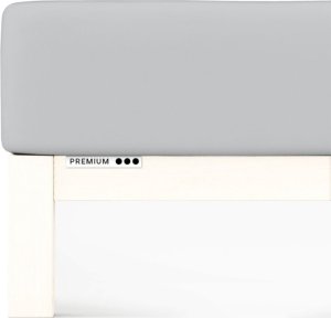 Schlaf-Gut Prześcieradło Schlafgut Premium 140x200-160x220 Gray Light 511 - L 1