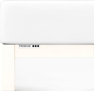 Schlaf-Gut Prześcieradło Schlafgut Premium 180x200-200x220 Full White 101 - XL 1