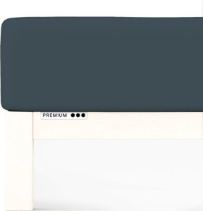 Schlaf-Gut Prześcieradło Schlafgut Premium 180x200-200x220 Gray Deep 556 - XL 1