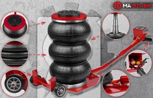 MaPower MAPOWER MPBJ01 Podnośnik samochodowy pneumatyczny poduszkowy 9