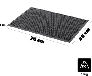 Kadax KADAX Wycieraczka Zewnętrzna Pod Drzwi Do Domu Antypoślizgowa 45x70cm 2