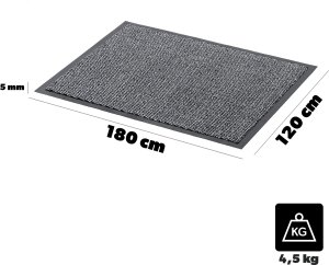 Kadax KADAX Wycieraczka Zewnętrzna Pod Drzwi Antypoślizgowa 120x180cm 2