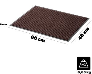 Kadax KADAX Wycieraczka Zewnętrzna Pod Drzwi Antypoślizgowa 40x60cm 2