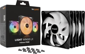 Wentylator be quiet! Light Wings LX 140mm PWM 3-pack (BL127) 2