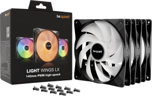 Wentylator be quiet! Light Wings LX 140mm PWM High-Speed 3-pack (BL130) 5