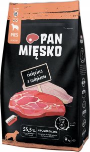 Pan Mięsko XS Cielęcina 9 kg 2