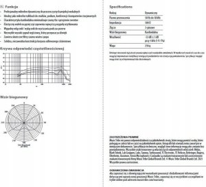 Mikrofon Behringer Behringer TA 312S Mikrofon dynamiczny na gęsiej szyi 6