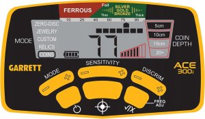 Garrett Garrett ACE300i Metaldetektor Digital, Akustisk 1141450 5