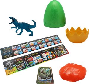 CAPTIVZ CAPTIVZ slime egg with a dinosaur figure Jurassic Color Change, assort., 502 2